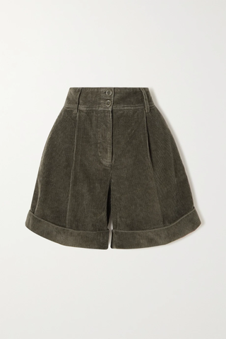 유럽직배송 씨바이 끌로에 SEE BY CHLOÉ Washed cotton-blend corduroy shorts 1647597285572919