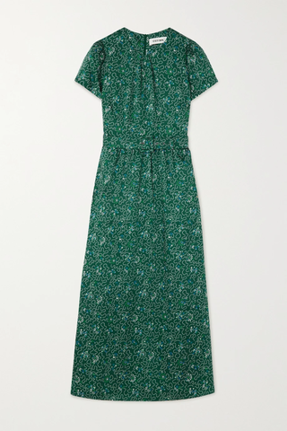 유럽직배송 세핀 원피스 CEFINN The Nina belted printed recycled-twill midi dress 1647597289379357