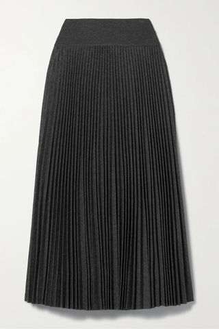 유럽직배송 띠어리 스커트 THEORY Pleated wool-blend midi skirt 1647597276057779