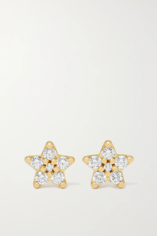 유럽직배송 올레 링가드 코펜하겐 귀걸이 OLE LYNGGAARD COPENHAGEN Shooting Stars Small 18-karat gold diamond earrings 1647597288556736