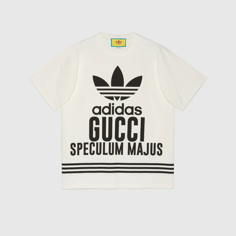 유럽직배송 구찌 티셔츠 GUCCI adidas x Gucci cotton jersey T-shirt 616036XJEW19095