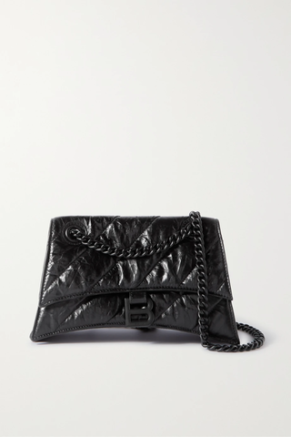 유럽직배송 발렌시아가 숄더백 BALENCIAGA Crush small quilted crinkled-leather shoulder bag 1647597291535188