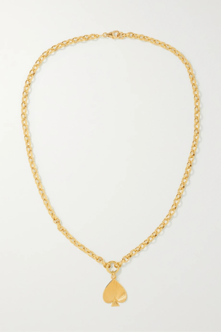 유럽직배송 파운드레 목걸이 FOUNDRAE Reverie Spade 18-karat gold necklace 1647597285496076