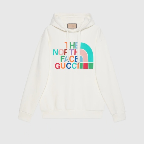 유럽직배송 구찌 GUCCI The North Face x Gucci cotton sweatshirt 615061XJDYS9095