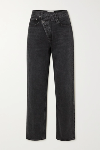 유럽직배송 에이골디 AGOLDE Criss Cross high-rise straight-leg organic jeans 43769801097889526